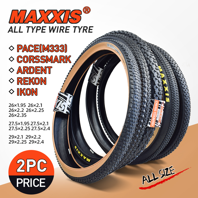 2個maxxis 29 mtb自転車タイヤ26*1.95/2.1/2.25 27.5*1.75/1.95/2.1