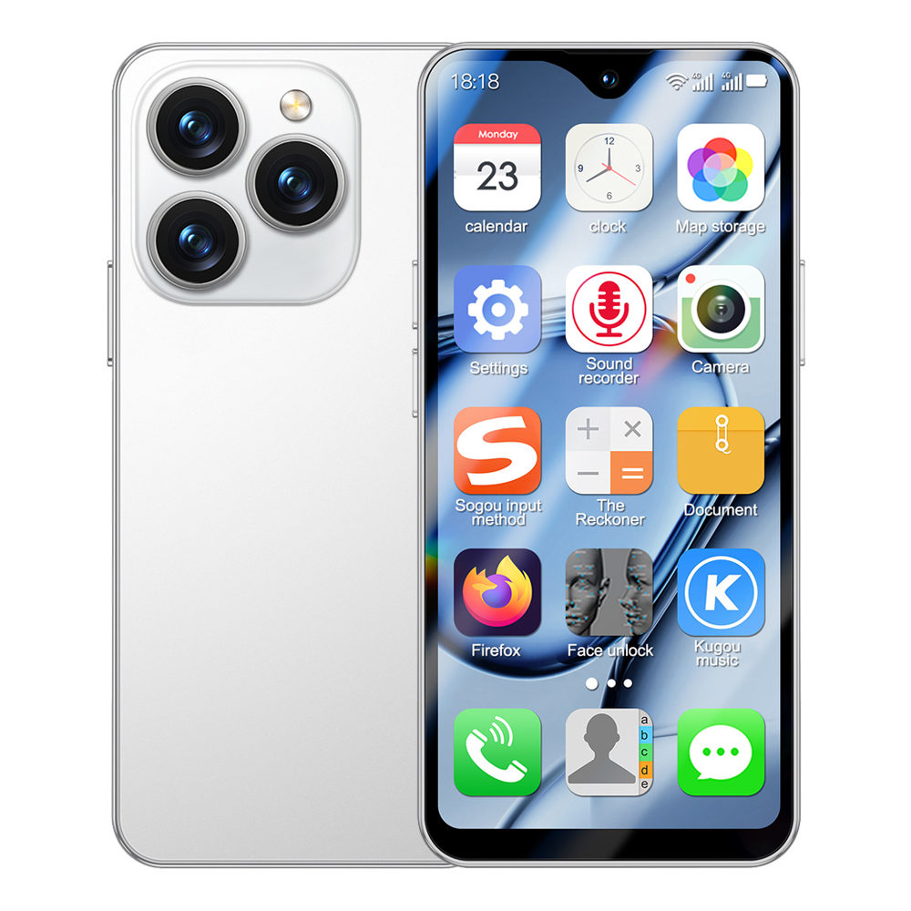 SOYES-XS18インチ画面のスマートフォン,4G,2 GB 16GB ROM,デュアルSIM