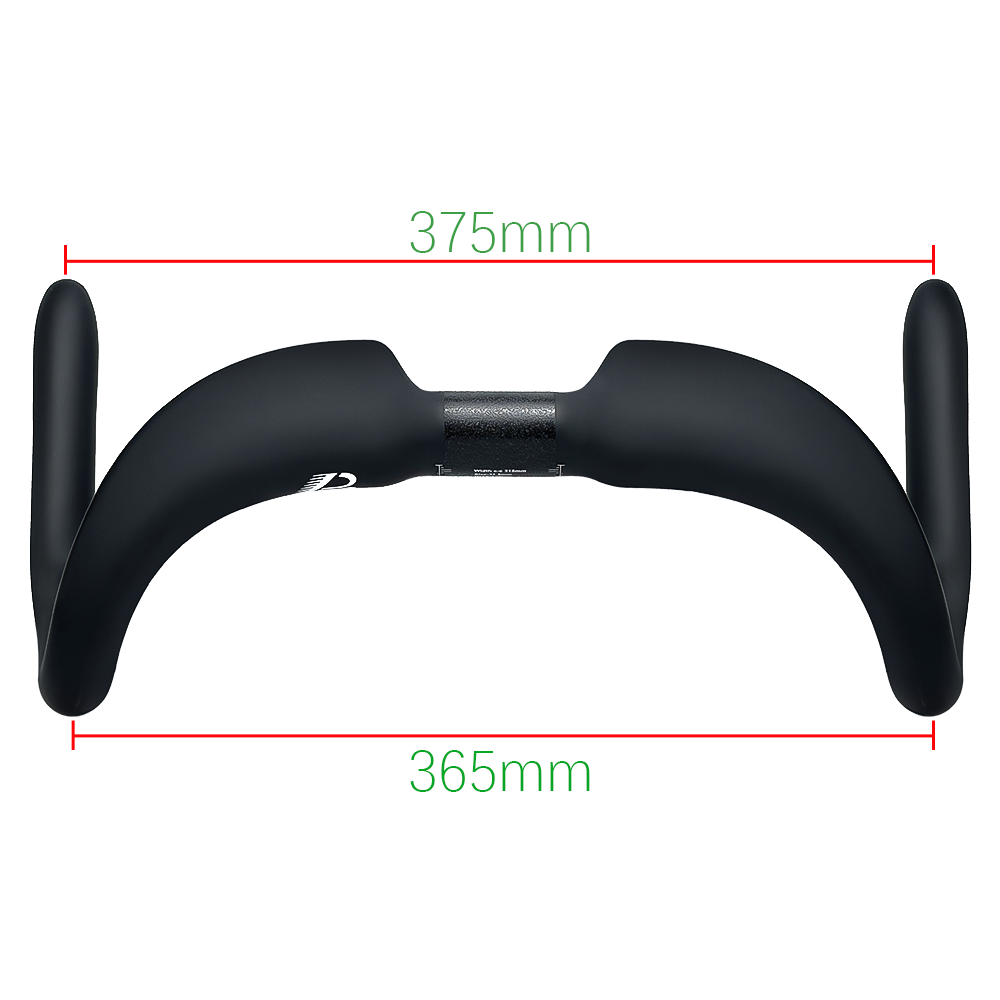 BALUGOE Carbon Fiber Cycling Track Handle Sprint Match Bicycle