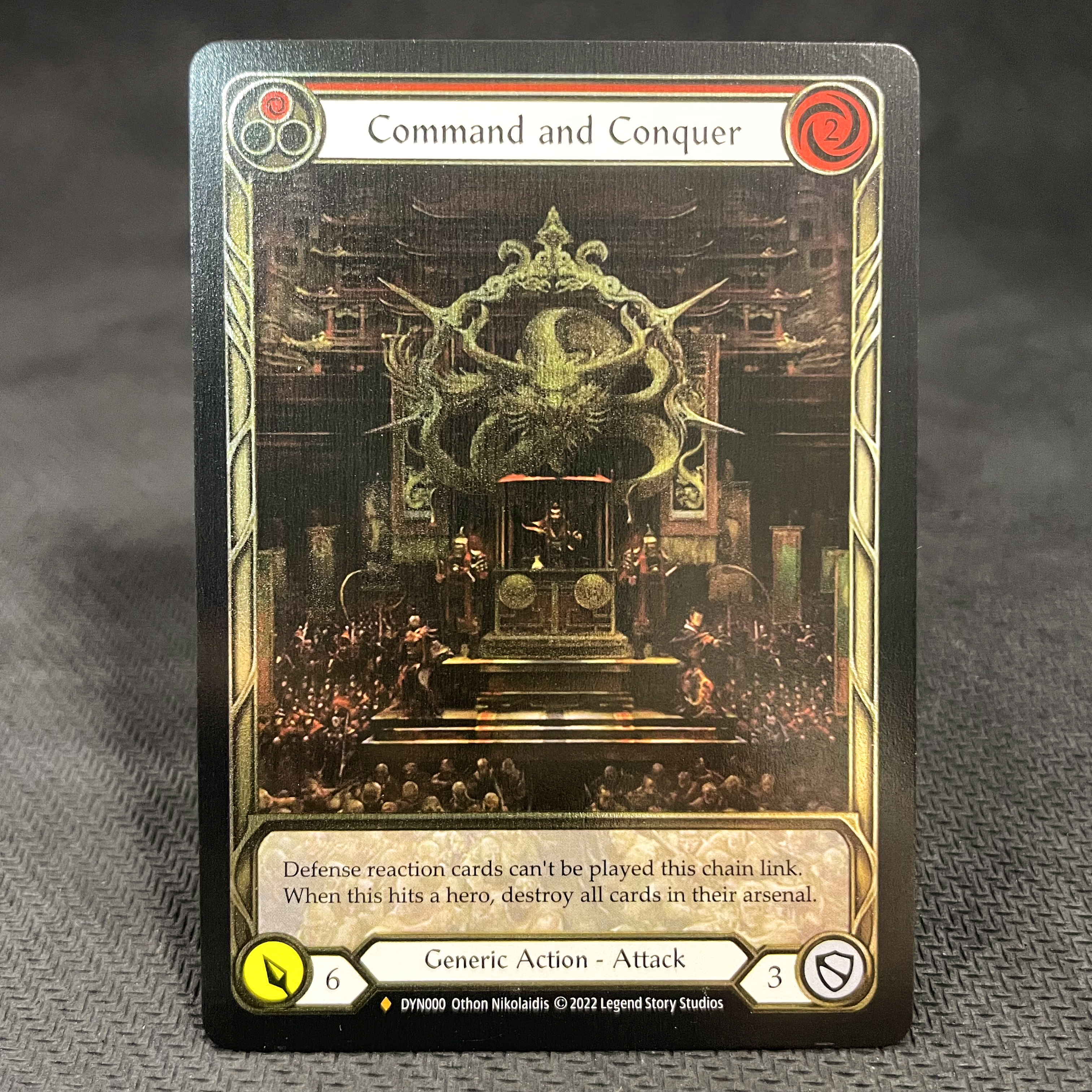 FAB COLD FOIL Proxy Collection Cards Crown of Providence