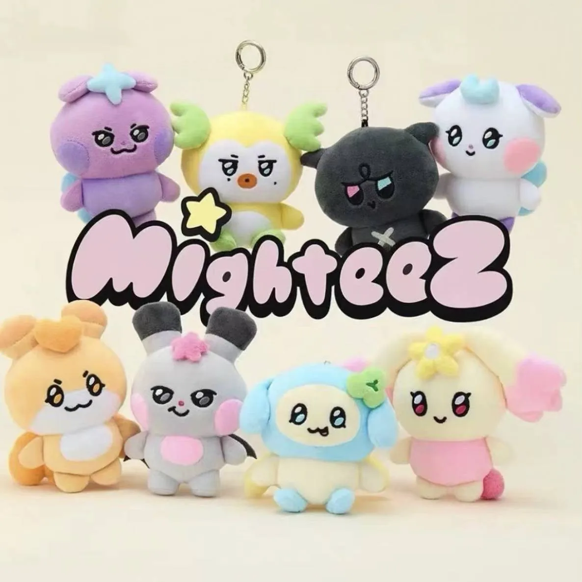 ATEEZ New Aniteez Kawaii Stuffed Animals Plushies Toy Korean Room