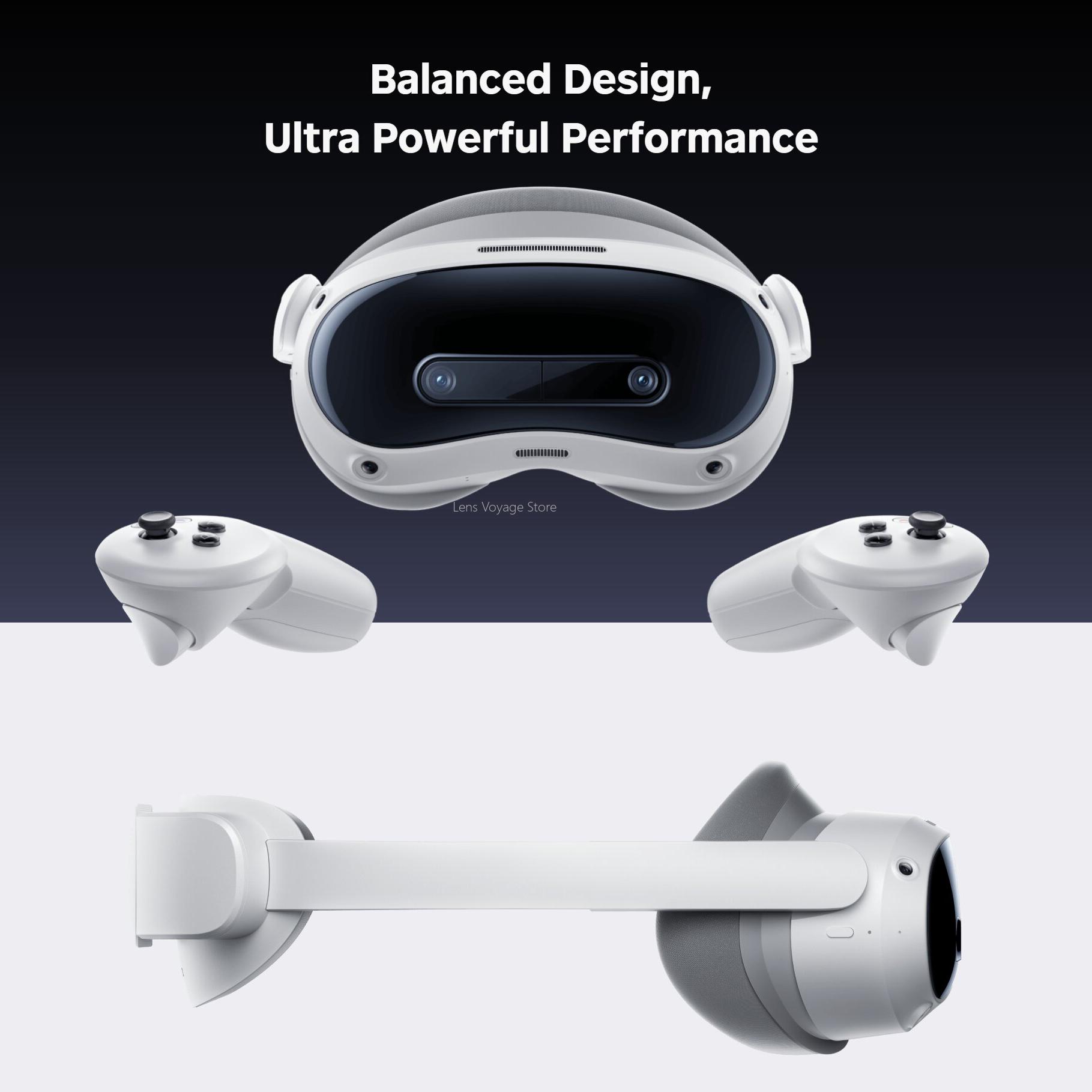 PICO4-Ultra vr mrヘッドセット,12g,256g,混合現実体験,4k双眼鏡