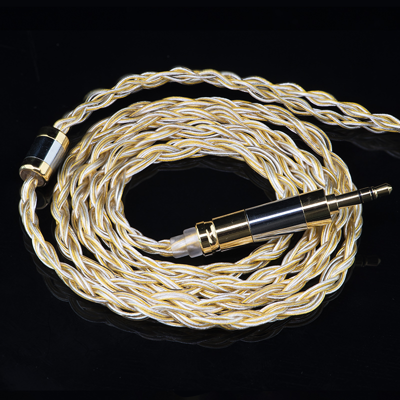 EPZ Canary HIFI イヤホン IEM ケーブル 2.5/3.5/4.4mm ゴールド