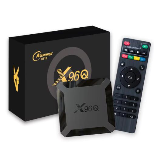 2026 X96Q Android 10.0 Smart TV Box Allwinner H313 Quad Core 4K