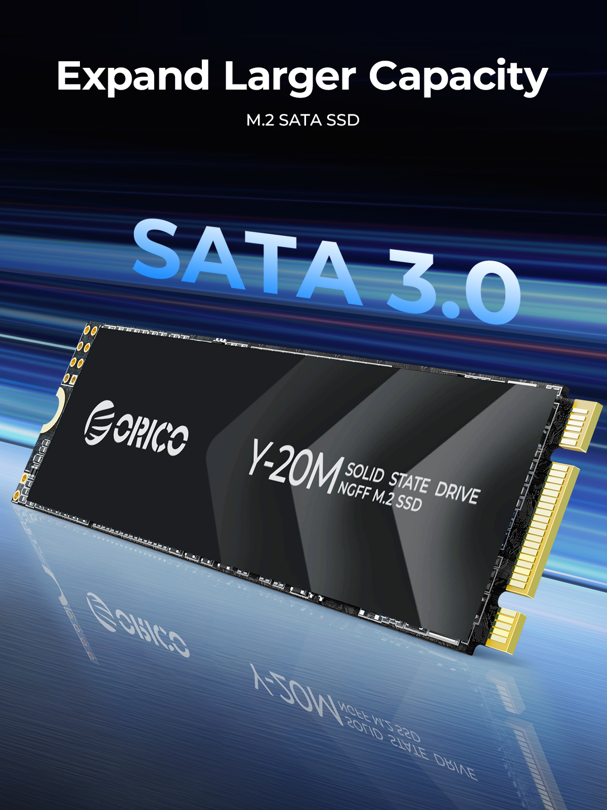 ORICO Y20M M.2 SATA SSD 1TB 2TB 4TB M.2 NGFF SSD 500MB/S M.2 2280