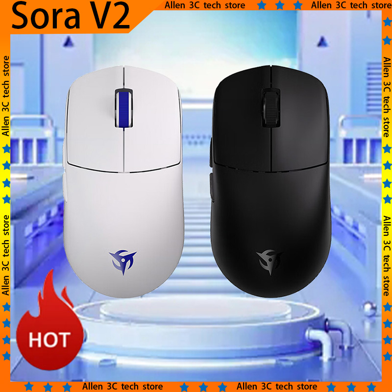 NEW Ninjutso Sora V2 Gaming Mouse Wireless 39g Lightweight Dual