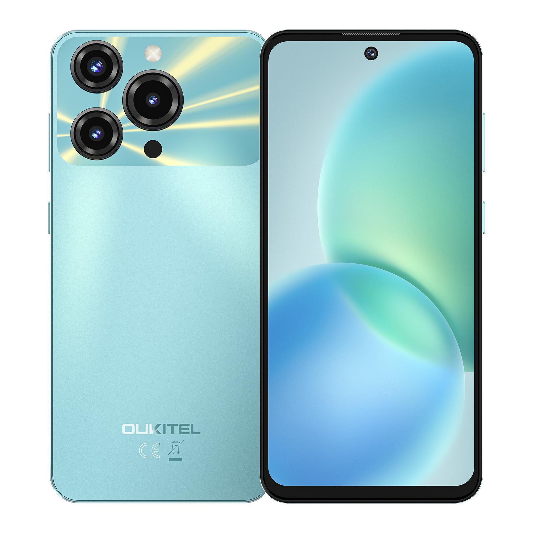 OUKITEL C69 Android 15 スマートフォン、7.2インチ HD+ 大画面 24GB(8