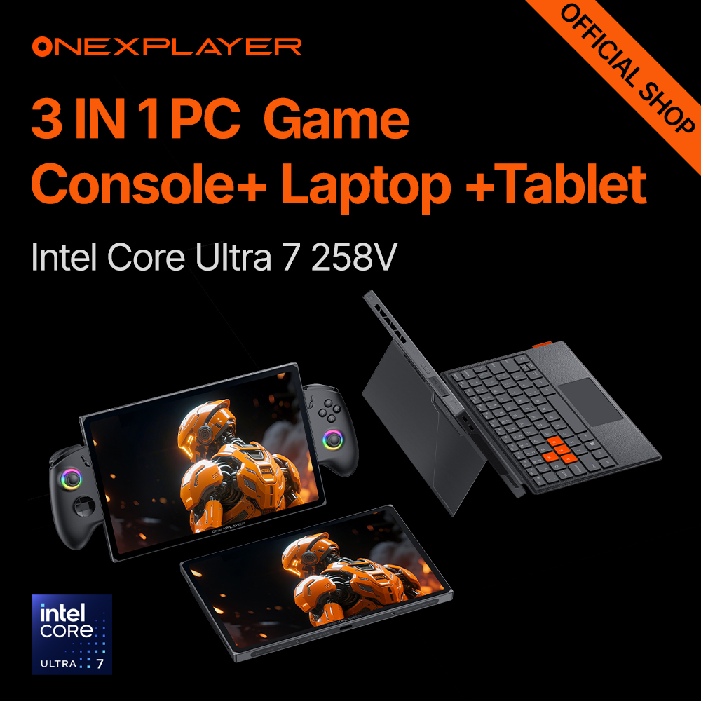 OneXPlayer X1 Air Intel Core Ultra 7 258V 3 IN 1 AI PC Laptop