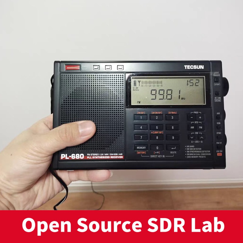 Tecsun PL-680 fm radio portable high performance full band digital