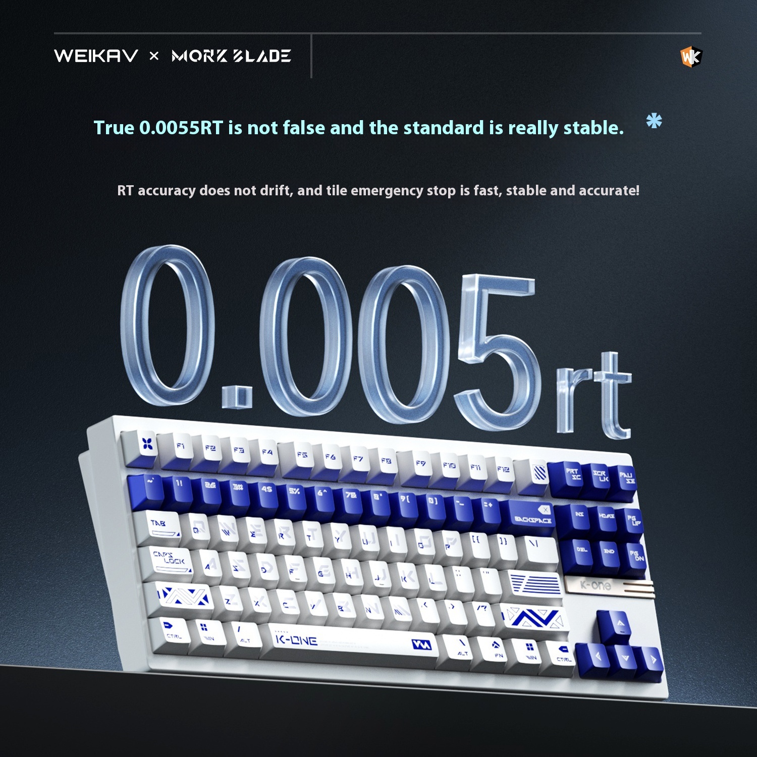 WEIKAV Morkblade K-ONE 80 Mechanical Keyboard Magnetic Switch