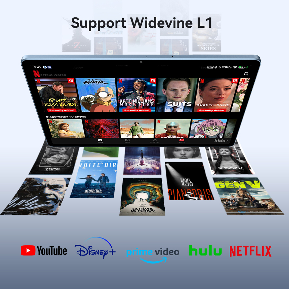 ALLDOCUBE iPlay 70E Unisoc T7300 10.95インチ 110Hzディスプレイ