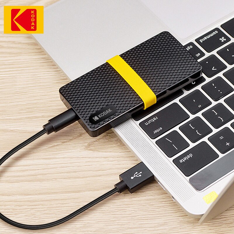 Kodak x200ポータブルssd 2テラバイト1テラバイトusb 3.1タイプc外付け