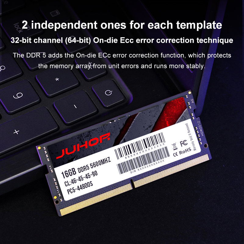 JUHOR ノートパソコン用メモリ DDR5 16GB 32GB 5600MHz RAM - AliExpress 7