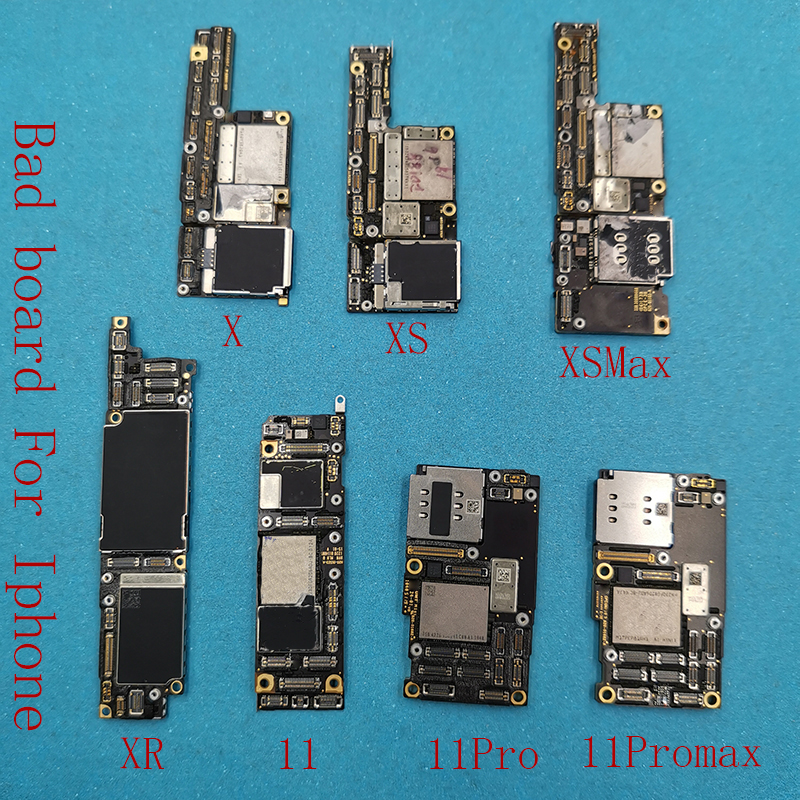 完全な不良マザーボード Nand 付き iPhone 12 11 プロマックスミニ X