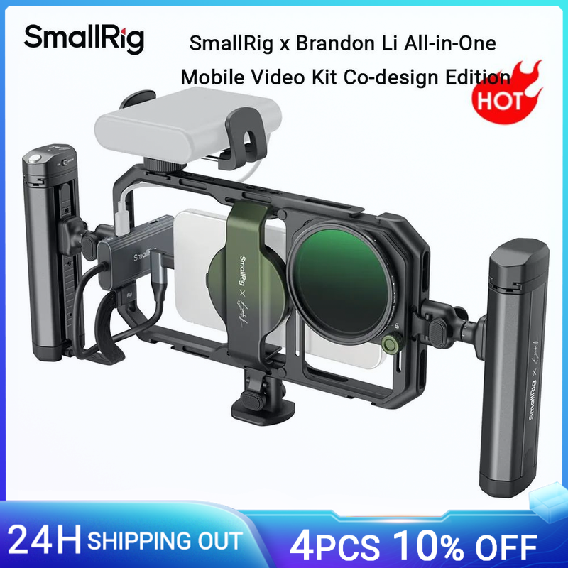 SmallRig x Brandon Li All-in-One Mobile Video Kit Universal Quick