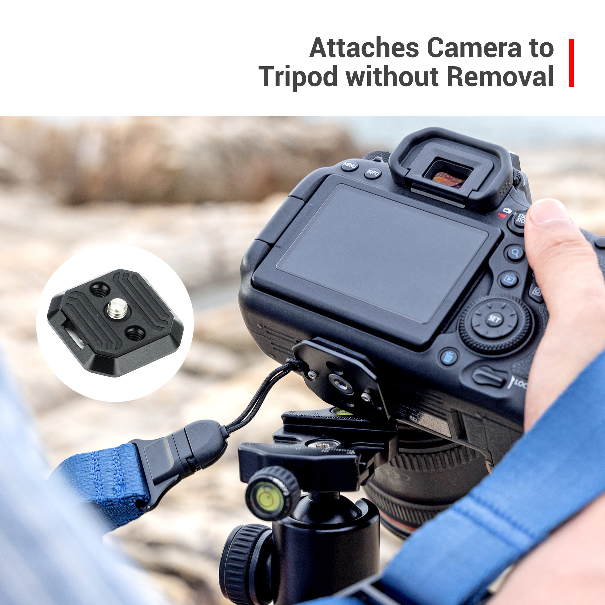 カメラスリングストラップ ショルダーストラップ アルカタイププレート