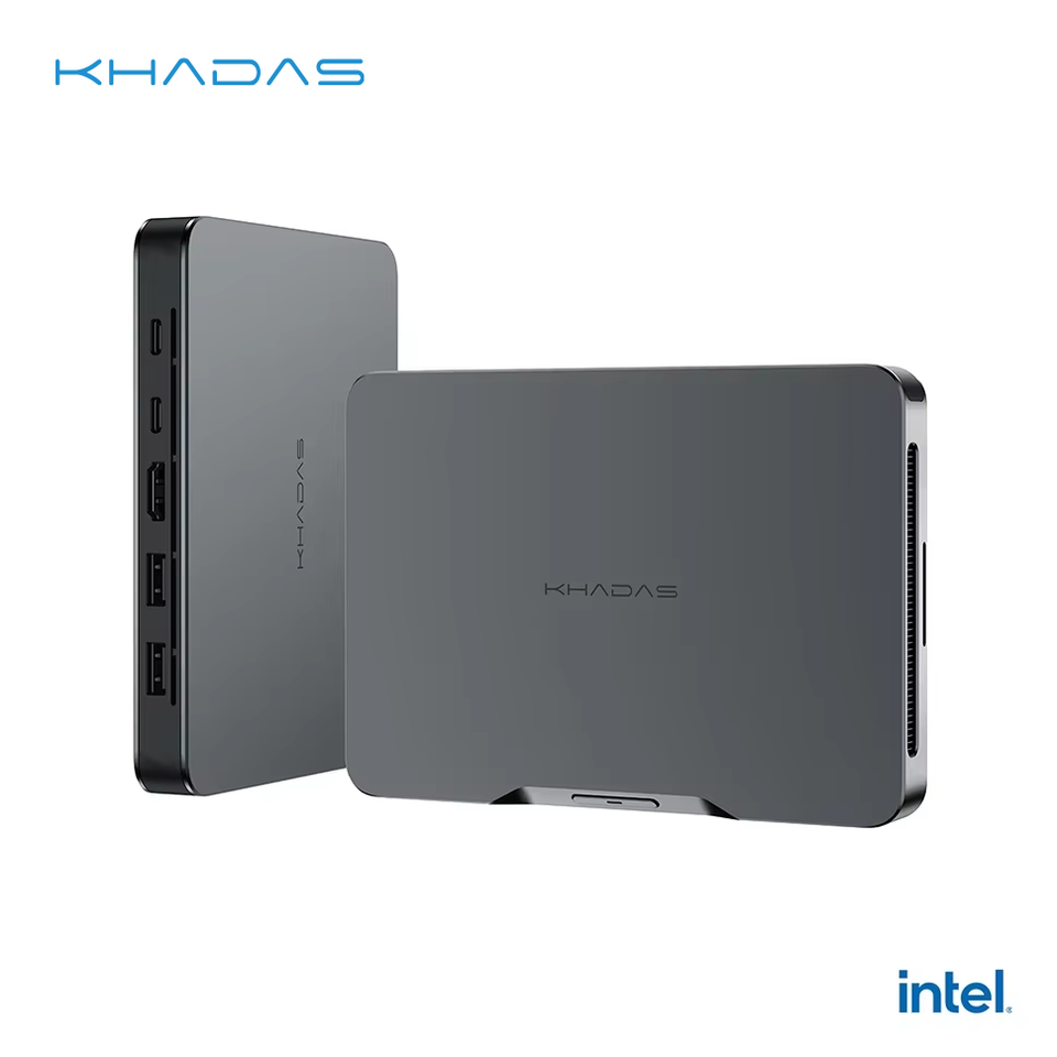 Khadas Mind 1 Mini PC, Intel Core i7-1360P 5.0GHz Micro Desktop