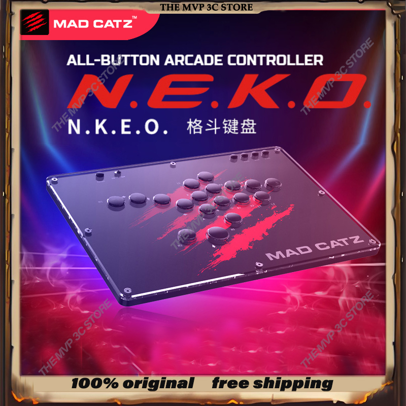 MAD CATZ NEKO ジョイスティックレスアーケード格闘キーボード