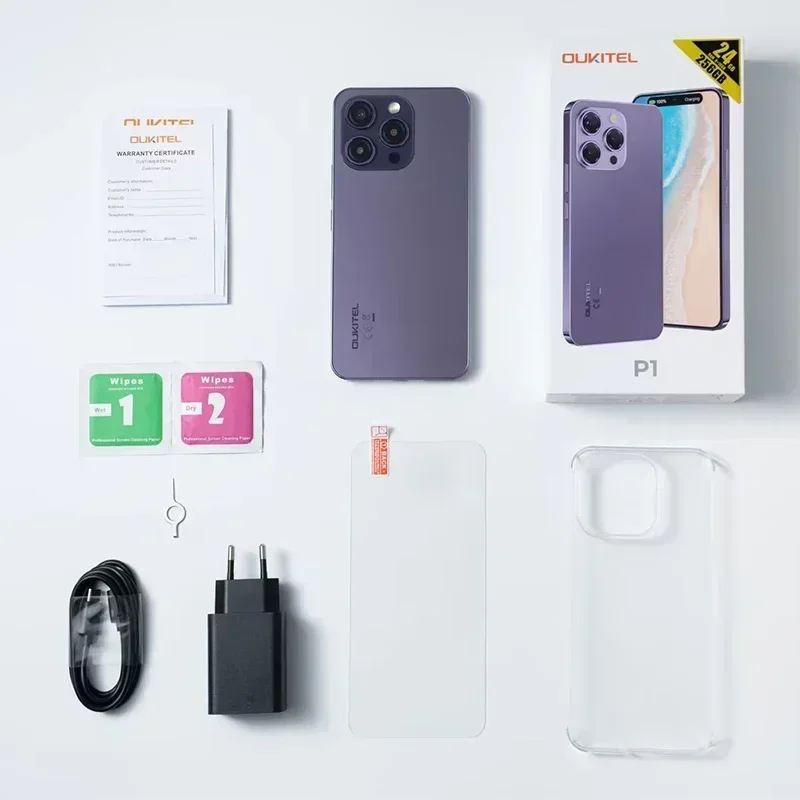 OUKITEL P1 スマートフォン グローバルバージョン 6.7 インチ AMOLED