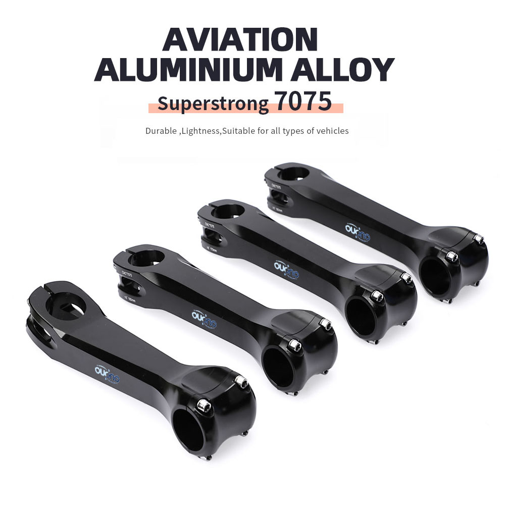 Ouo-ロング自転車ハンドルバー用ステム,CNC, 160mm, 170mm, 180mm