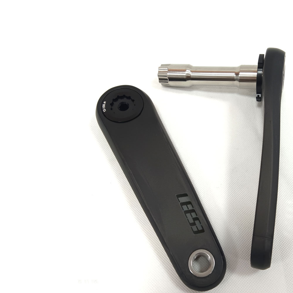 LEESE LES-MAX Carbon Fiber Crank Titanium alloy Spindle 24mm