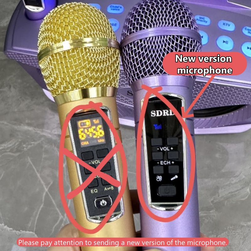 Sd306plus-プロのカラオケマシン,デュアルマイク付きBluetooth