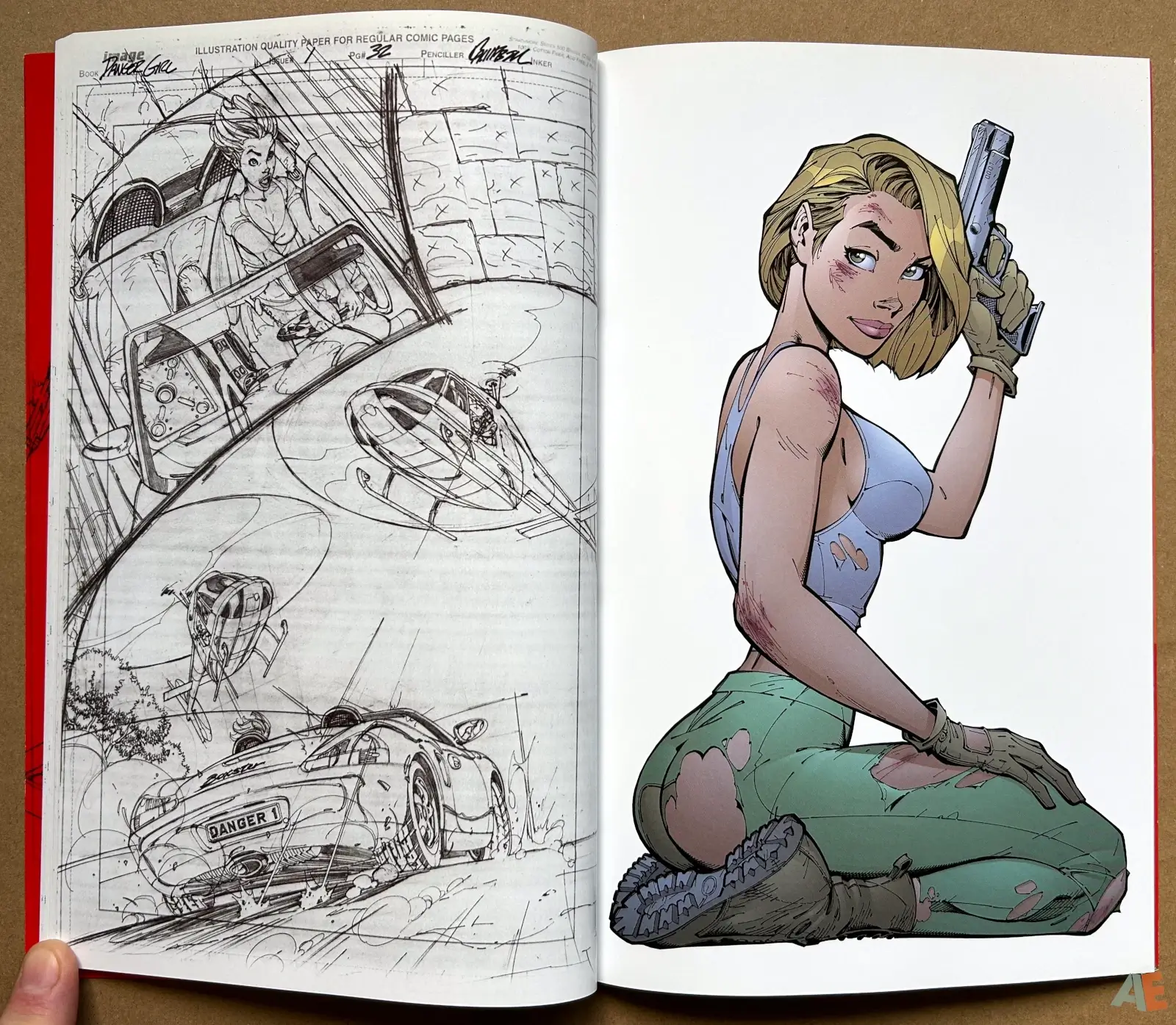 Danger Girl: Twenty Years • Artist's Edition Index