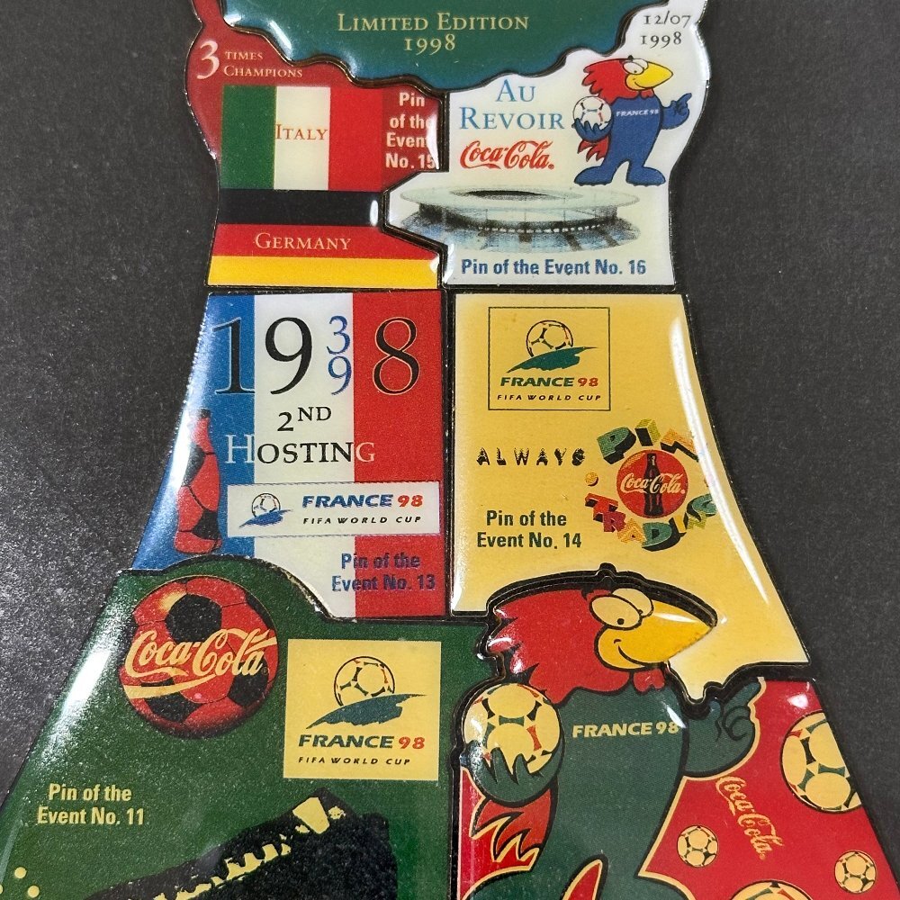 1998年 FIFA フランスワールドカップ コカ・コーラ 800セット限定