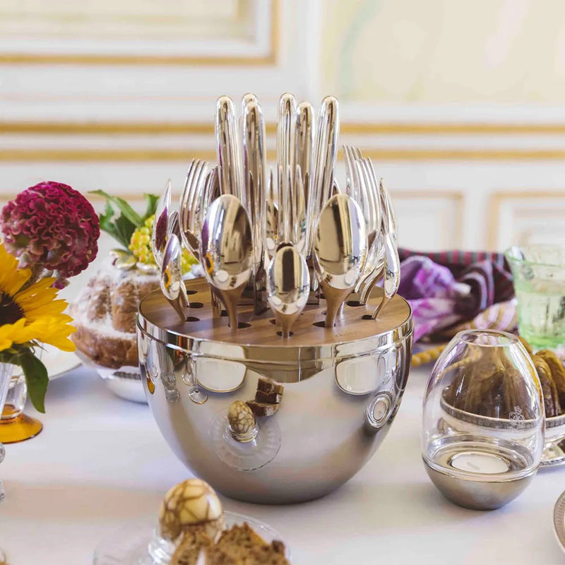 Christofle Paris - Mood - Silver Plated 24-Piece Flatware Set – AF