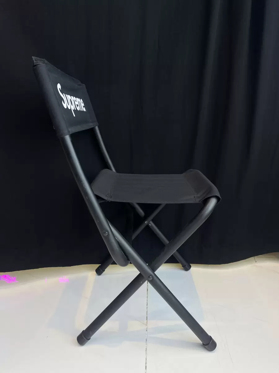 Supreme Coleman Folding Chair Black | AfterMarket
