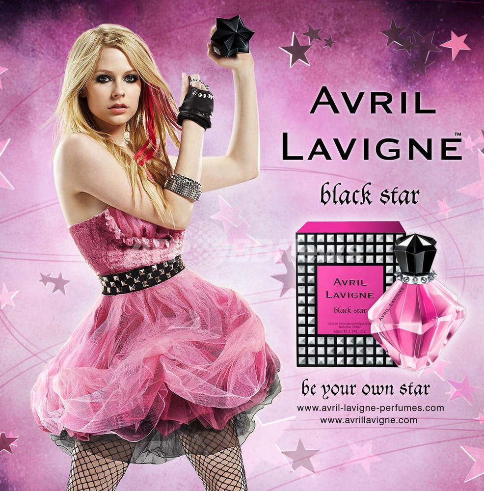 アヴリル・ラヴィーン初の香水「ブラック スター」、今夏登場 写真1枚