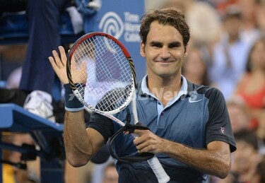 フェデラーが快勝！ナダルとの準々決勝なるか 全米オープン 写真7枚