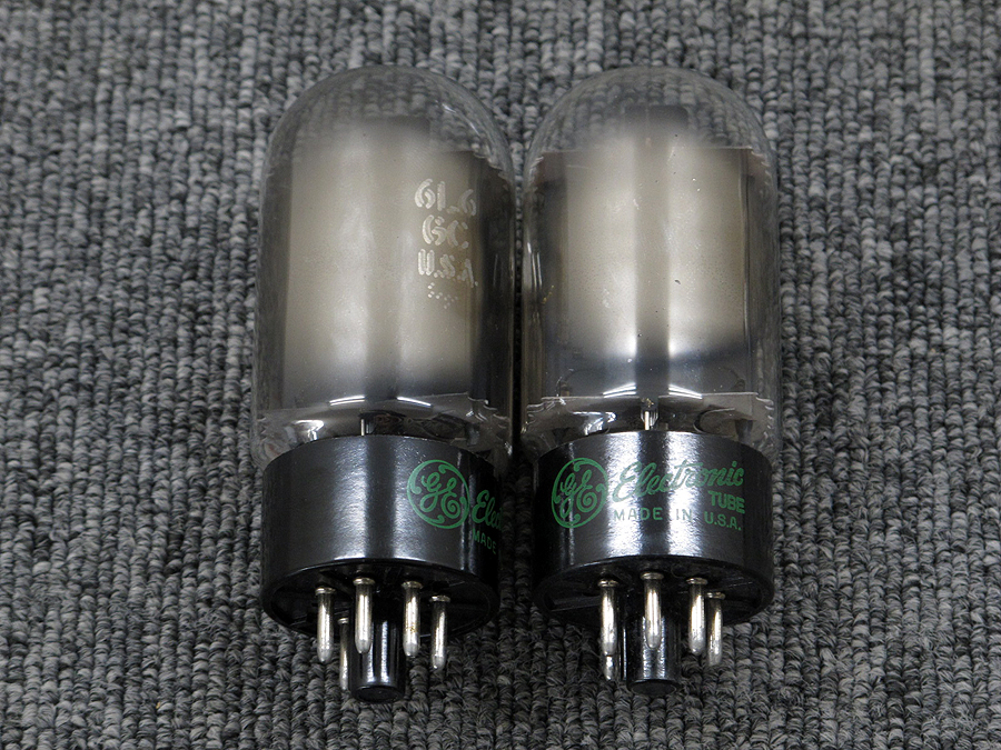 ゼネラルエレクトリック GE 6L6GC 真空管 2本 @17187 / 中古オーディオ