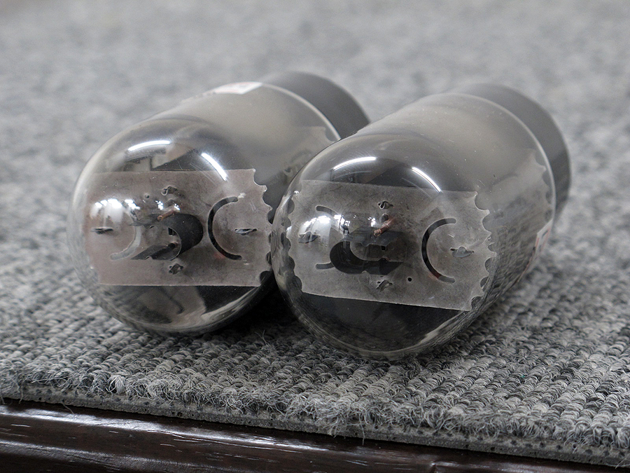 ゼネラルエレクトリック GE 6L6GC 真空管 2本 @17187 / 中古オーディオ