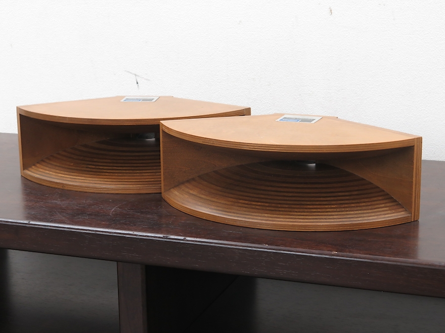 フォステクス FOSTEX H400 ウッドラジアルホーン ペア @24708 / 中古