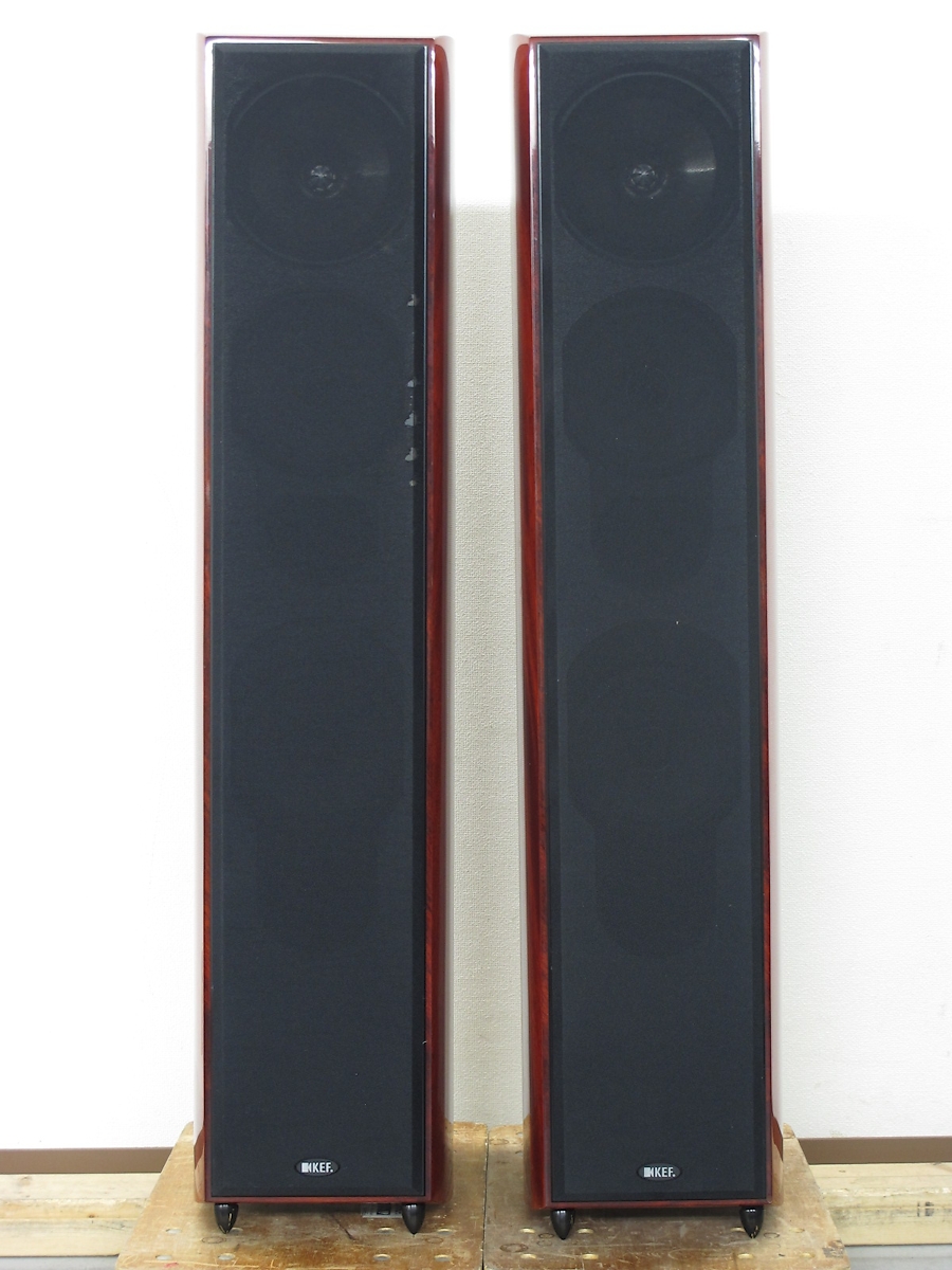 ケーイーエフ KEF XQ40 スピーカー ペア マホガニー @33014 / 中古