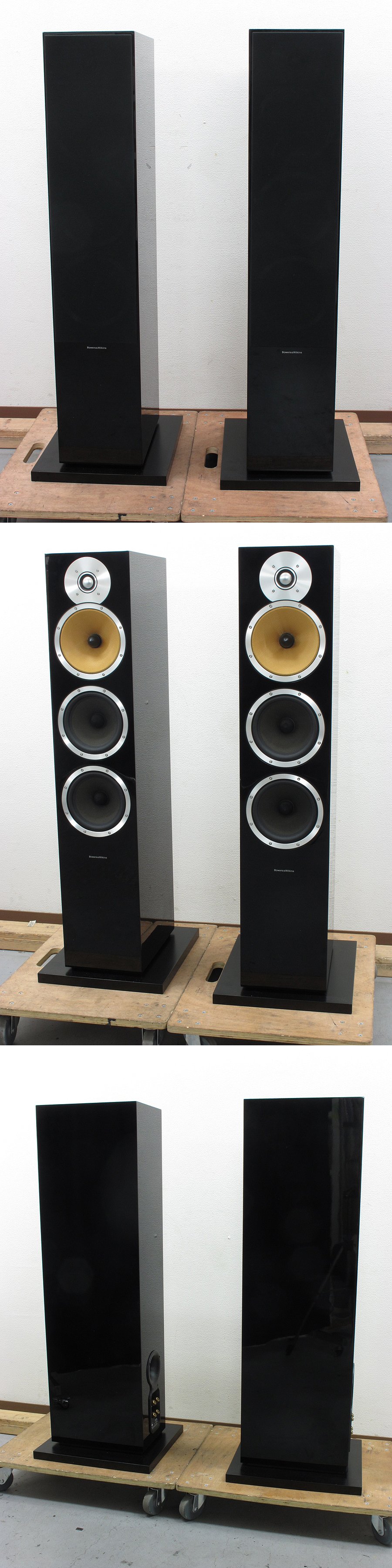 B&W CM9 スピーカー ペア ピアノブラック @37780 / 中古オーディオ買取