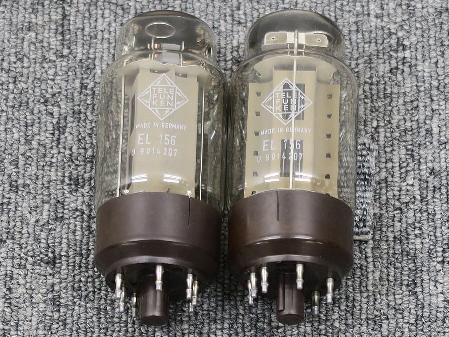 テレフンケン TELEFUNKEN EL156(2本) 真空管 @43663 / 中古オーディオ
