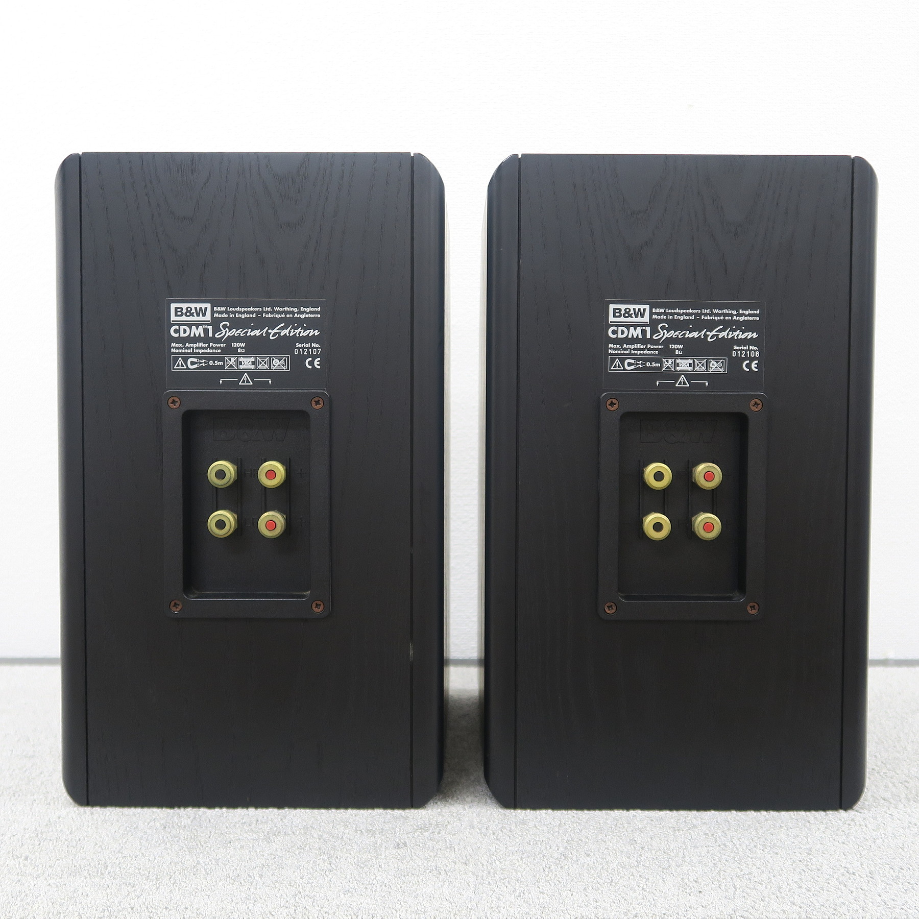 Aランク】ビーアンドダブリュー B&W CDM1SE スピーカーペア @53258