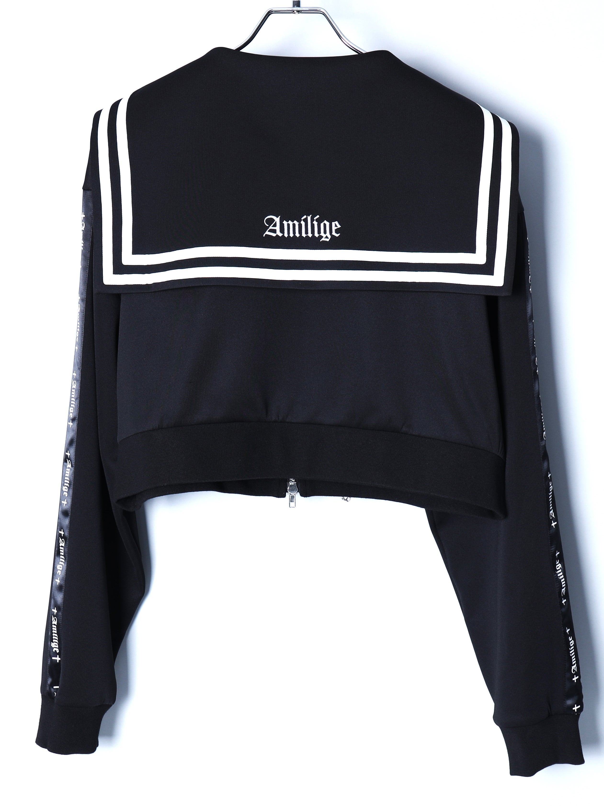 セーラーカラーフロントZIPジャージ– A AM STUDIO