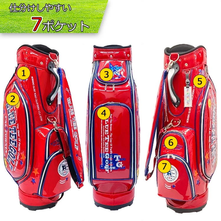 ブルーティー CB-005 エナメル カート キャディバッグの通販 テレ東