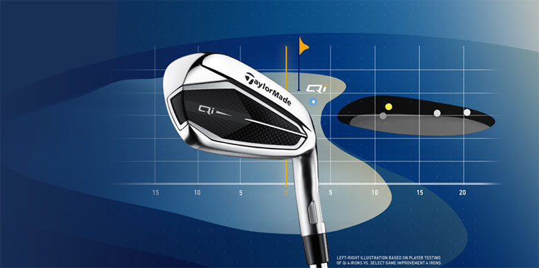 テーラーメイド Qi アイアン単品 Diamana BLUE TM60 カーボンシャフト