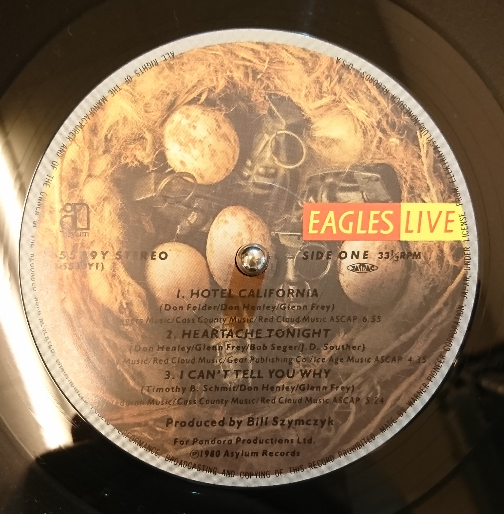 Eagles ‎– Eagles Live | 中古レコード通販・買取のアカル・レコーズ
