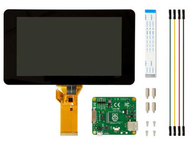 Raspberry Pi 7インチ公式タッチディスプレイ: 開発ツール・ボード