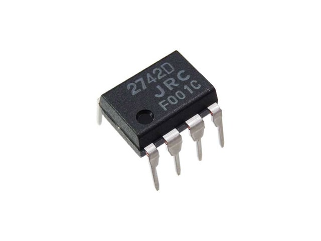 2回路入高速単電源オペアンプ NJM2742D: 半導体 秋月電子通商-電子部品