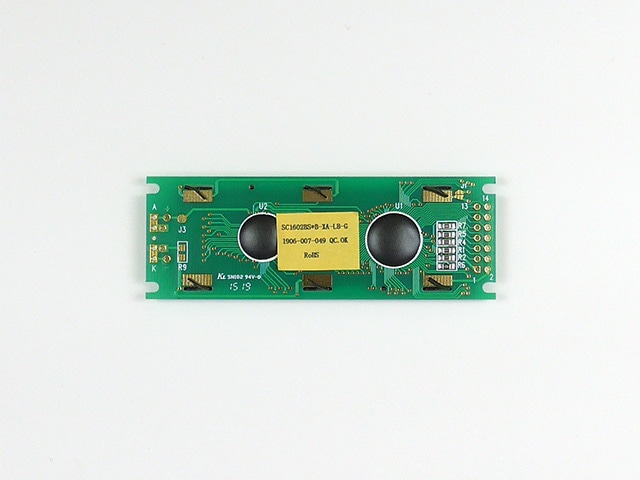 LCDキャラクターディスプレイ 16×2行 3.3V仕様: オプト