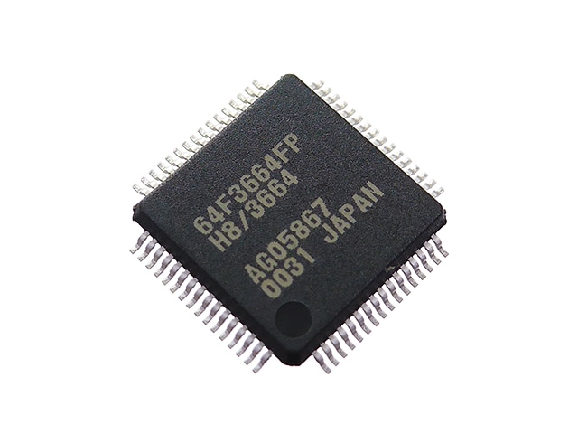ルネサステクノロジH8マイコン タイニーマイコン HD64F3664FP: 半導体