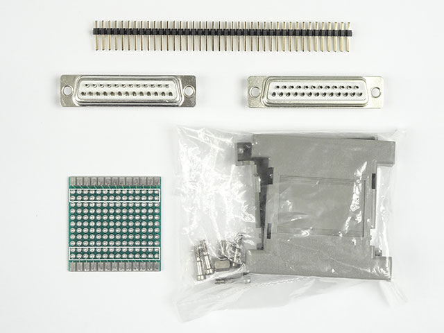 Dサブ25ピンユニバーサルボードセット: キット一般 秋月電子通商-電子