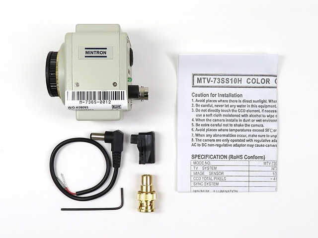 カラーCCDカメラボディ MTV-73SS10HN: カメラ 秋月電子通商-電子部品