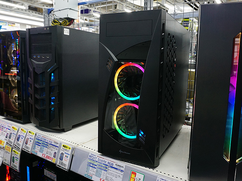 鮫”をイメージしたSharkoon製PCケース「NIGHT SHARK」が発売 - AKIBA